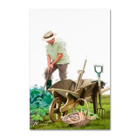 The Macneil Studio 'Gardener' Canvas Art,30x47